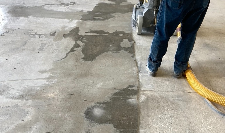 Concrete grinding
