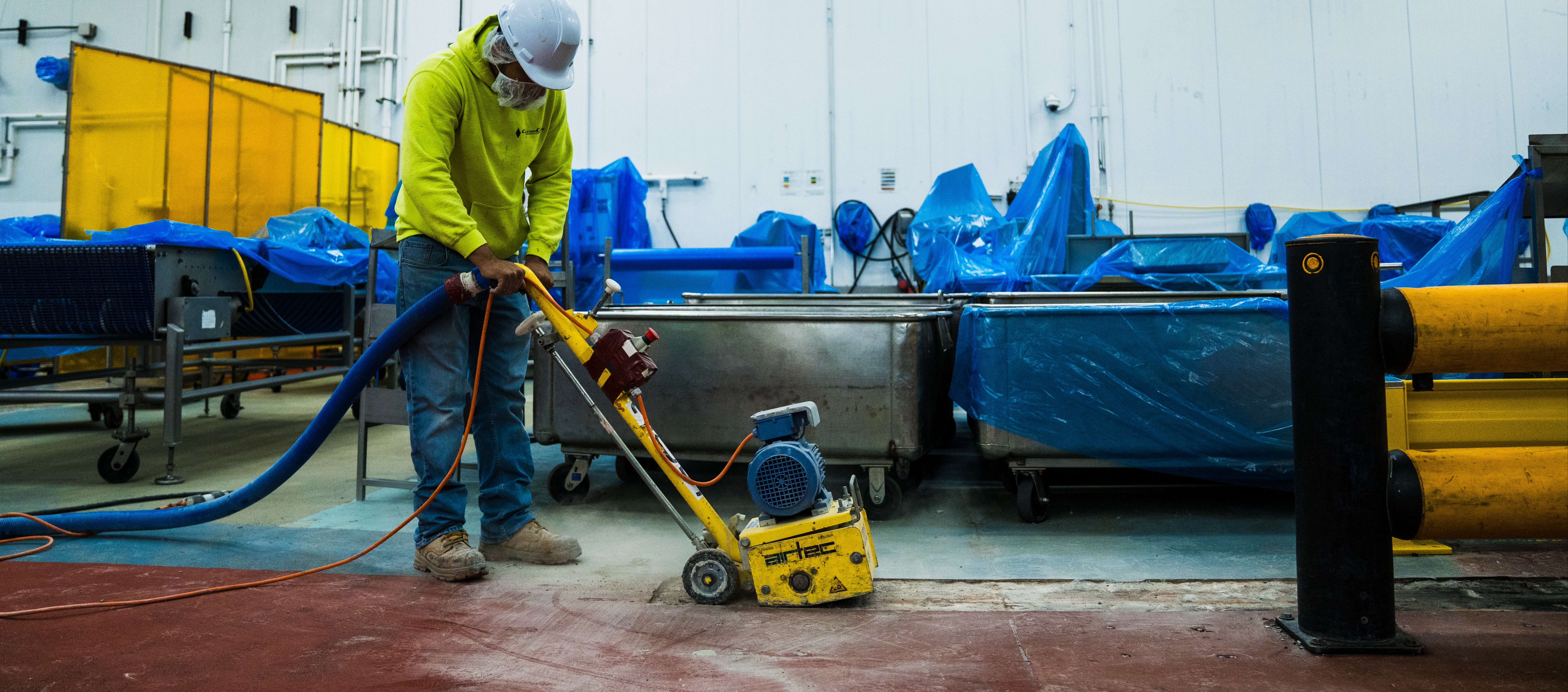 Fixing old concrete floors