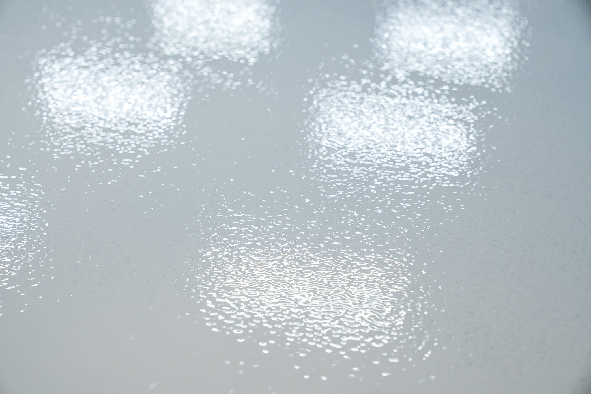 Epoxy flooring close up