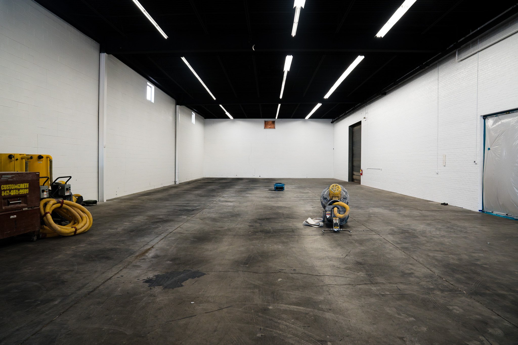 Before Concrete Coating example