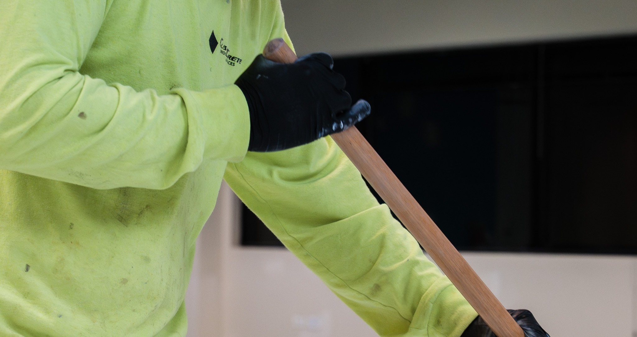 CustomCrete Employee Closeup