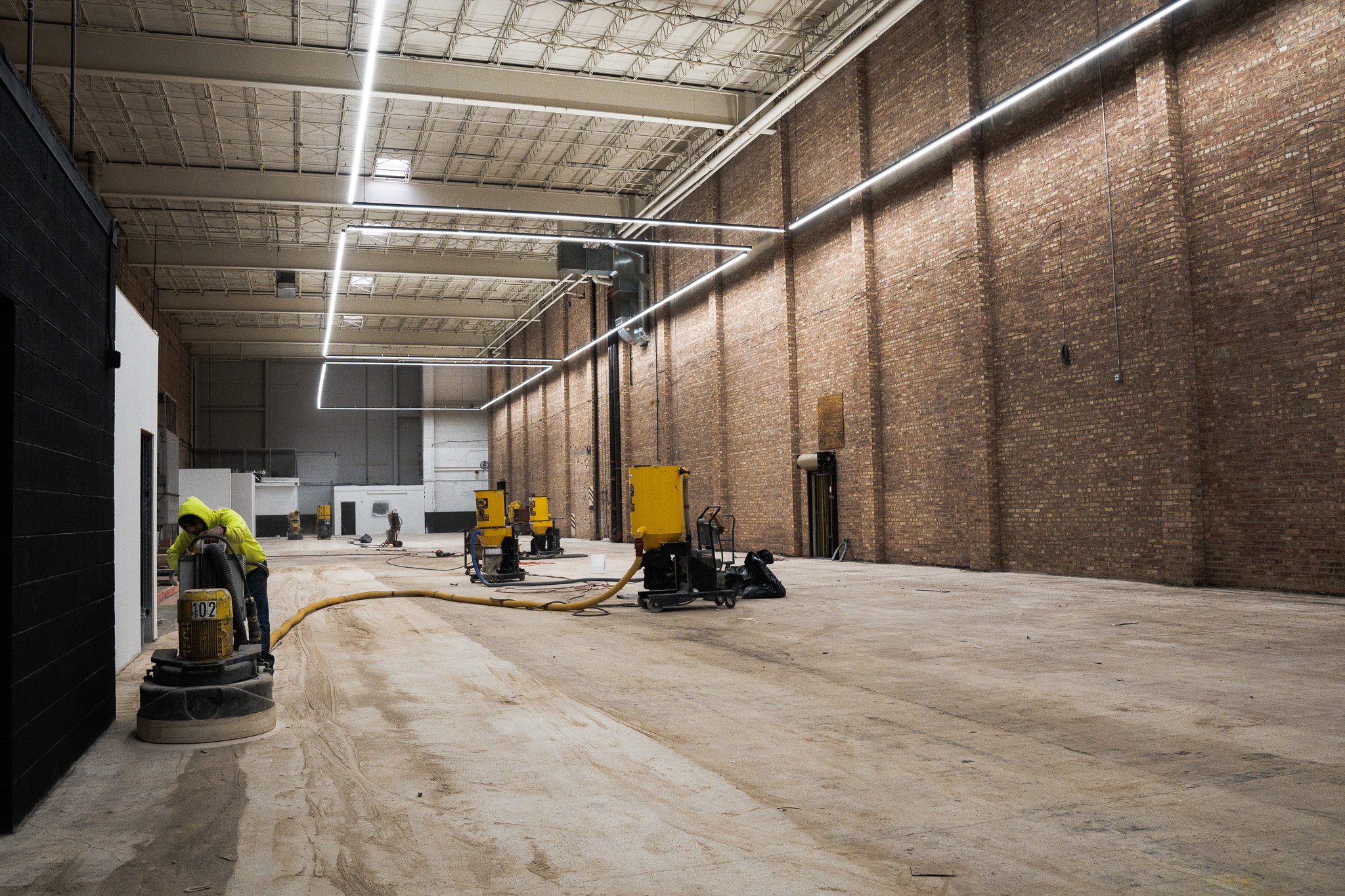 Concrete flooring upgade