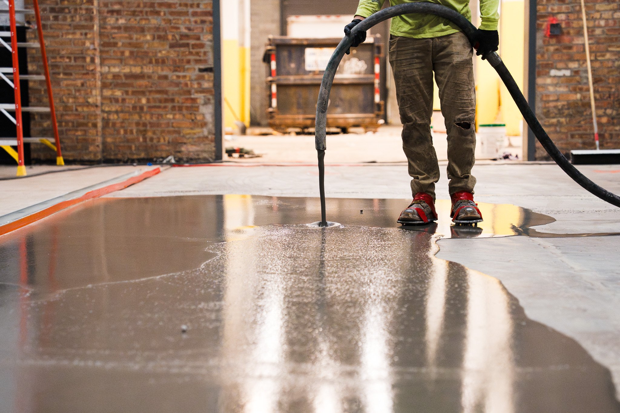 Self-Leveling Install