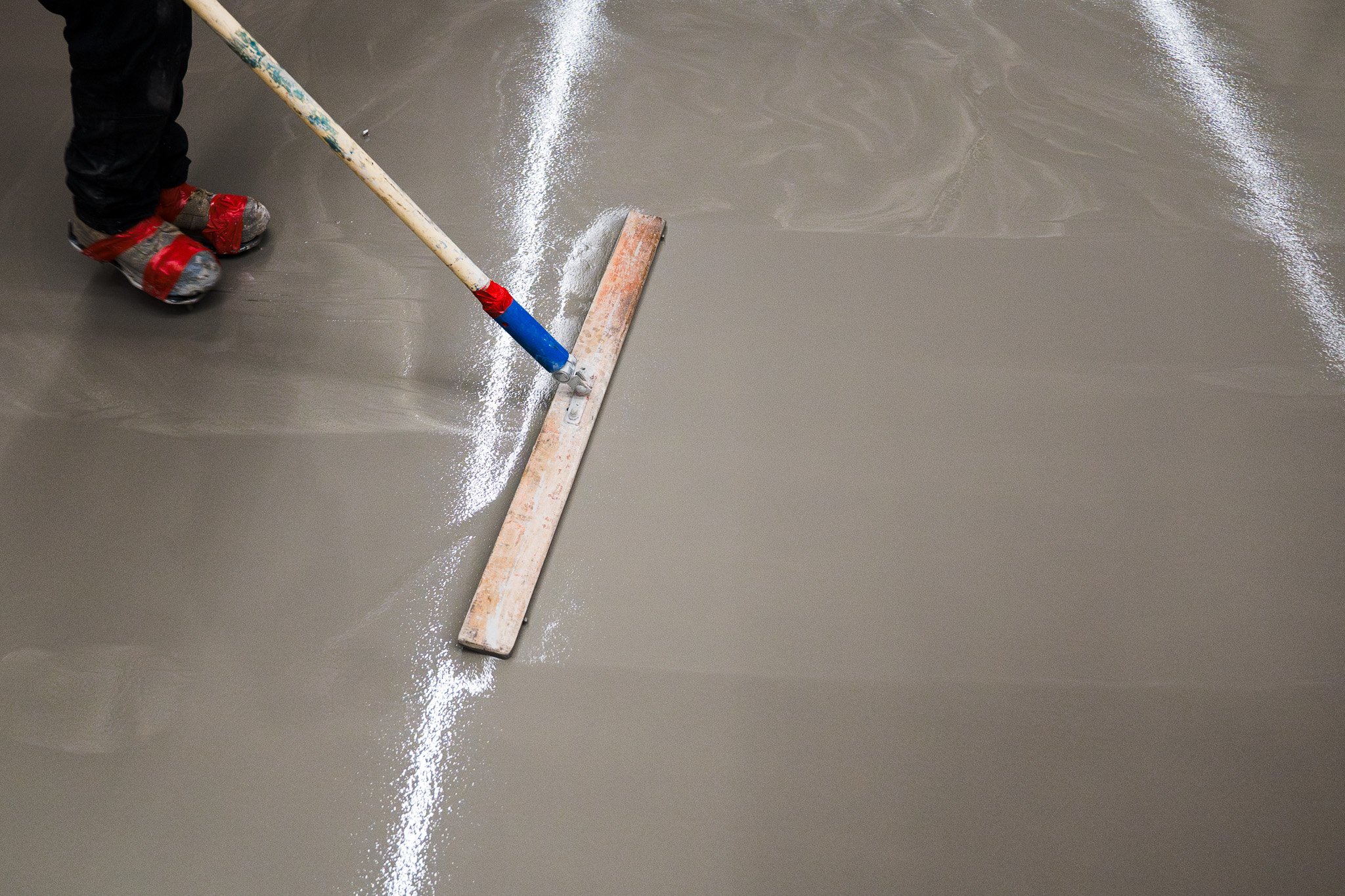 Self- leveling install
