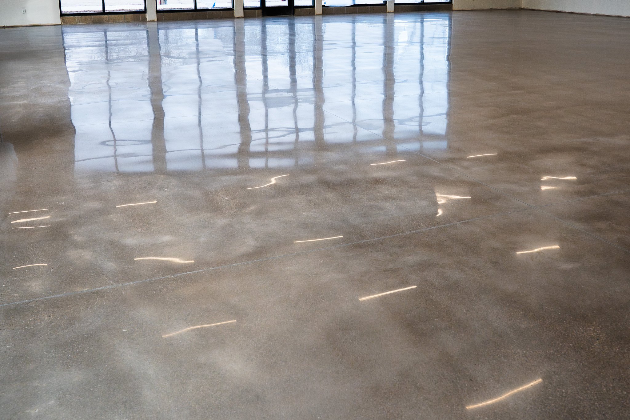 Polished concrete