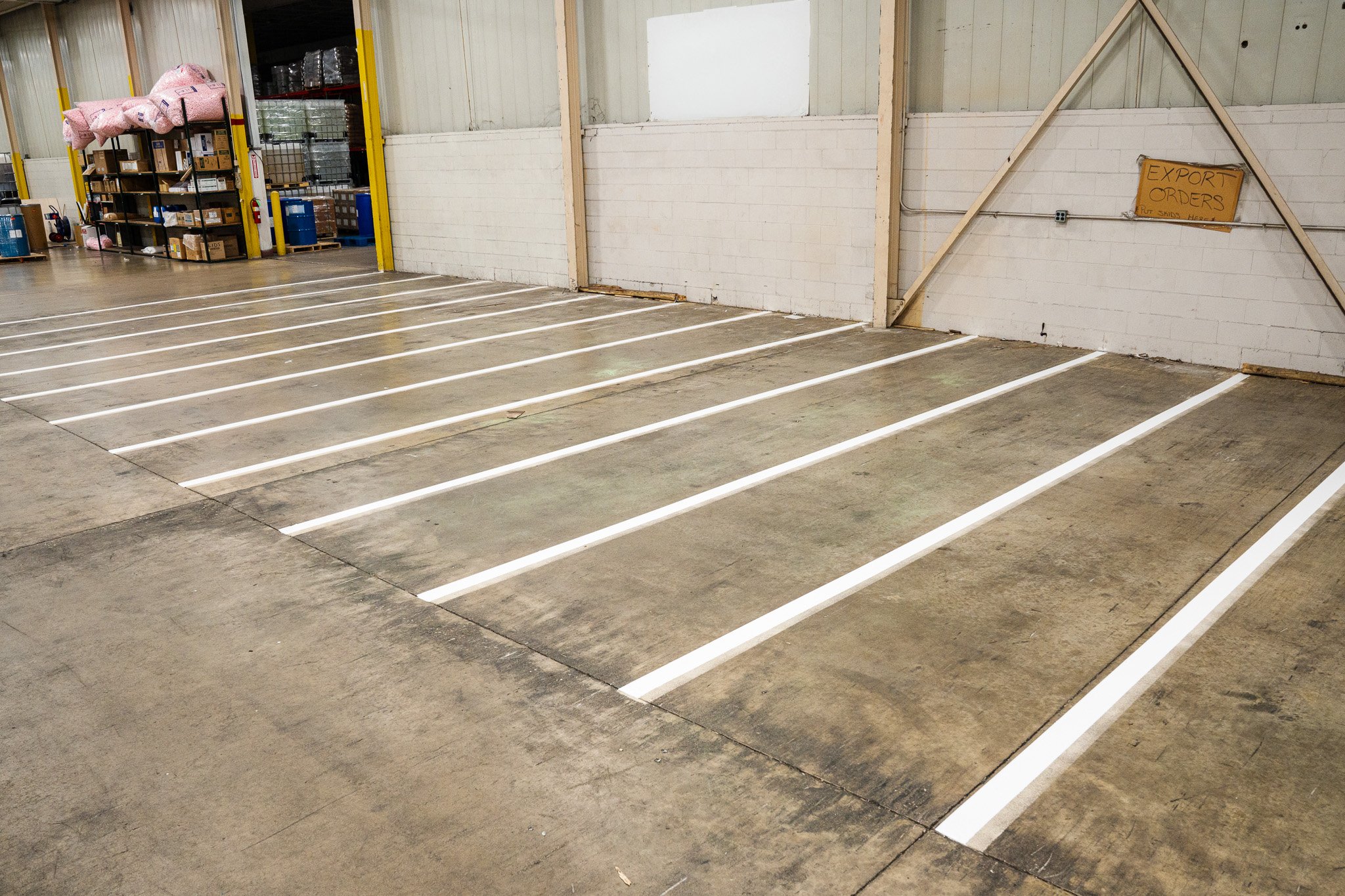 Line striping