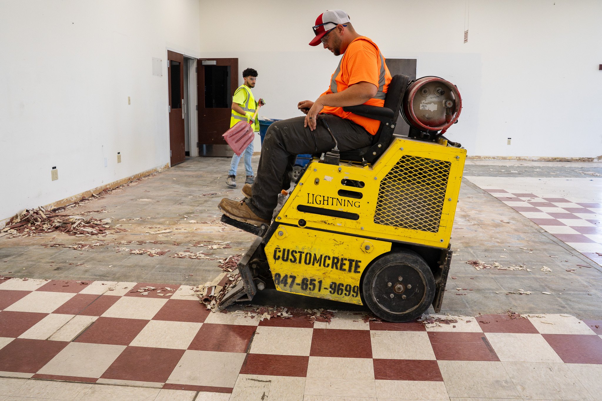 Tile removal