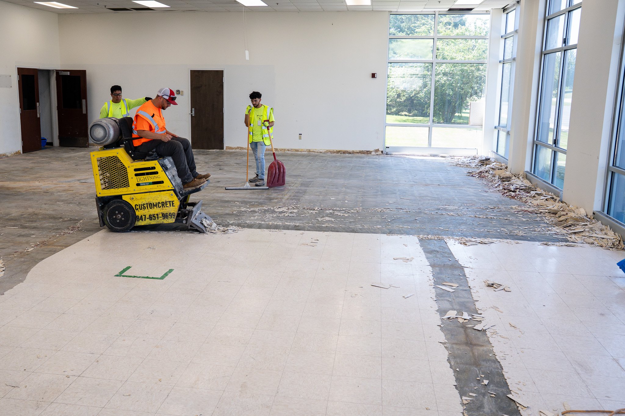 Tile removal