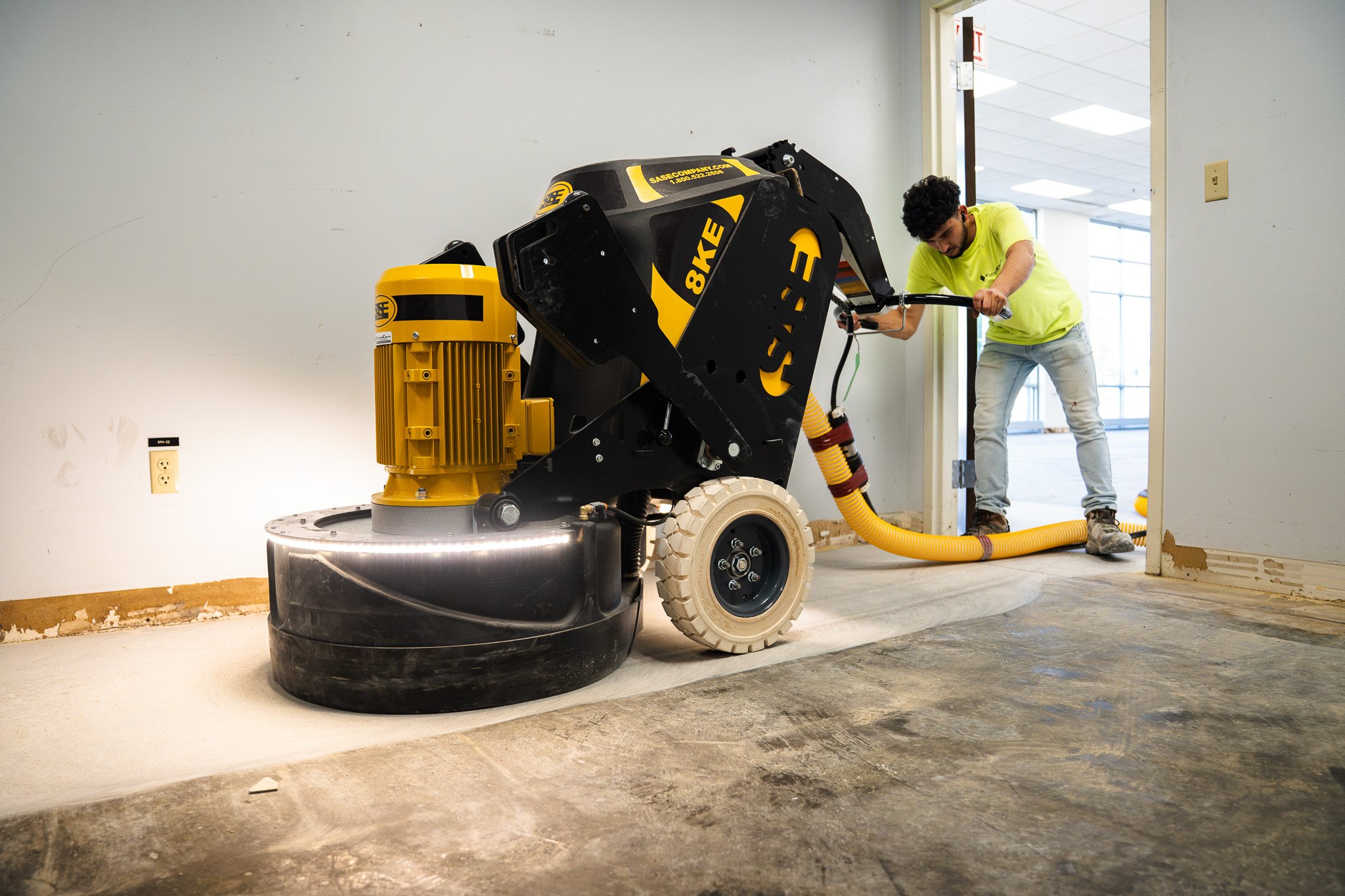 Floor grinding