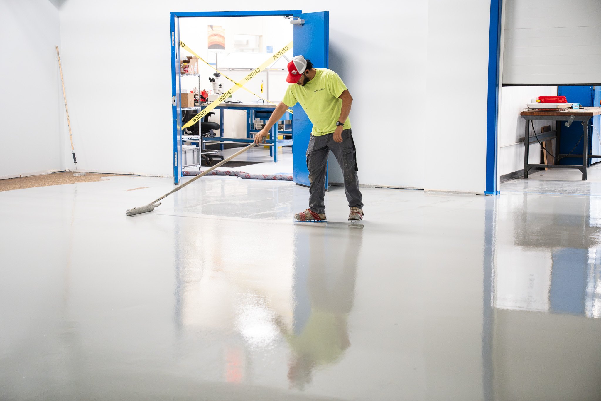 Concrete coating