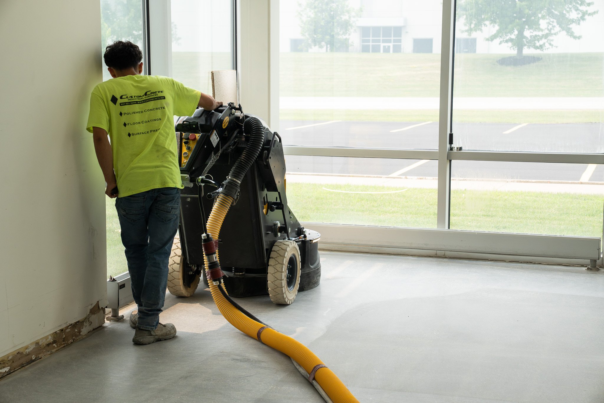 Floor grinding