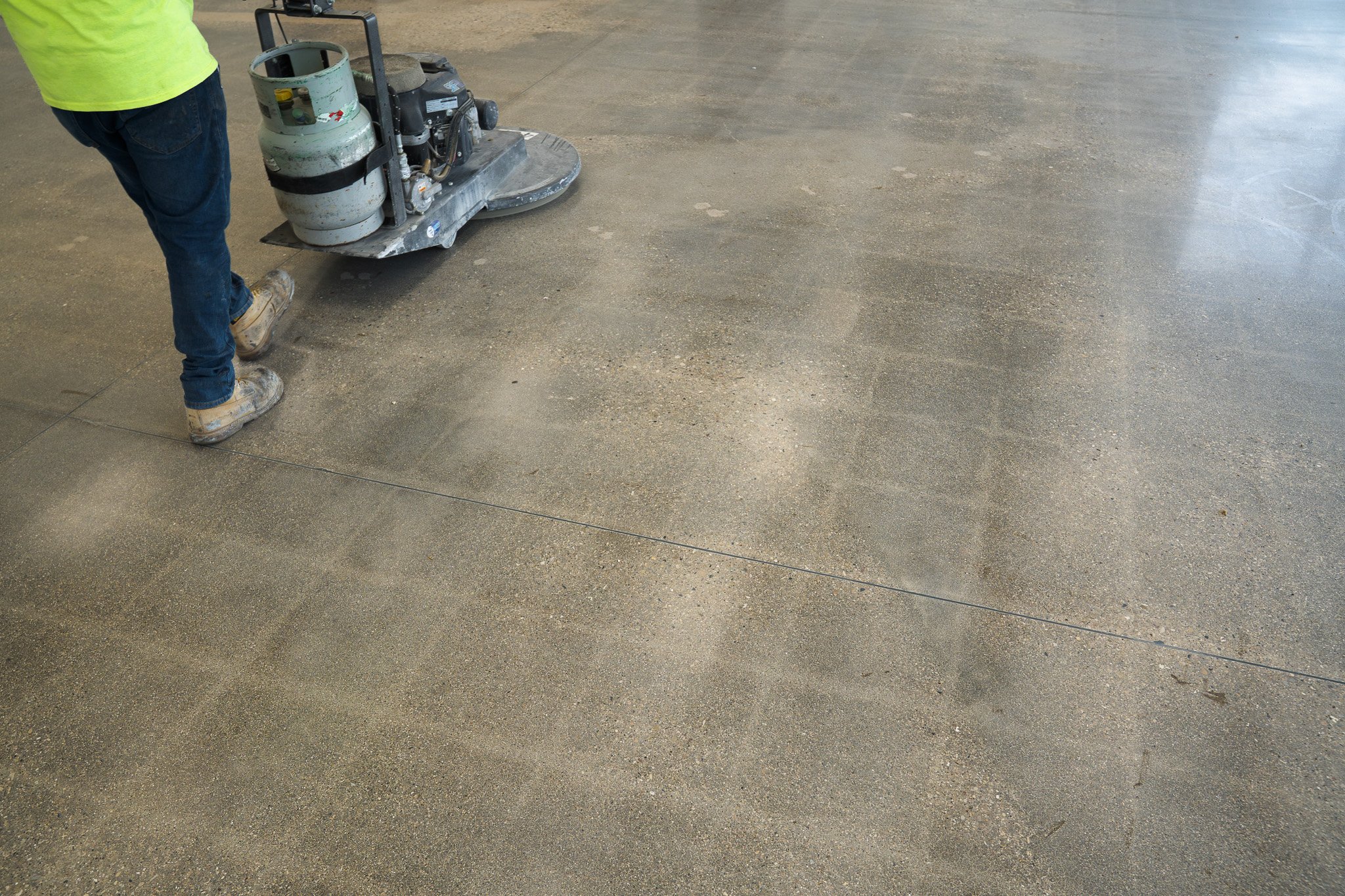 Polished concrete