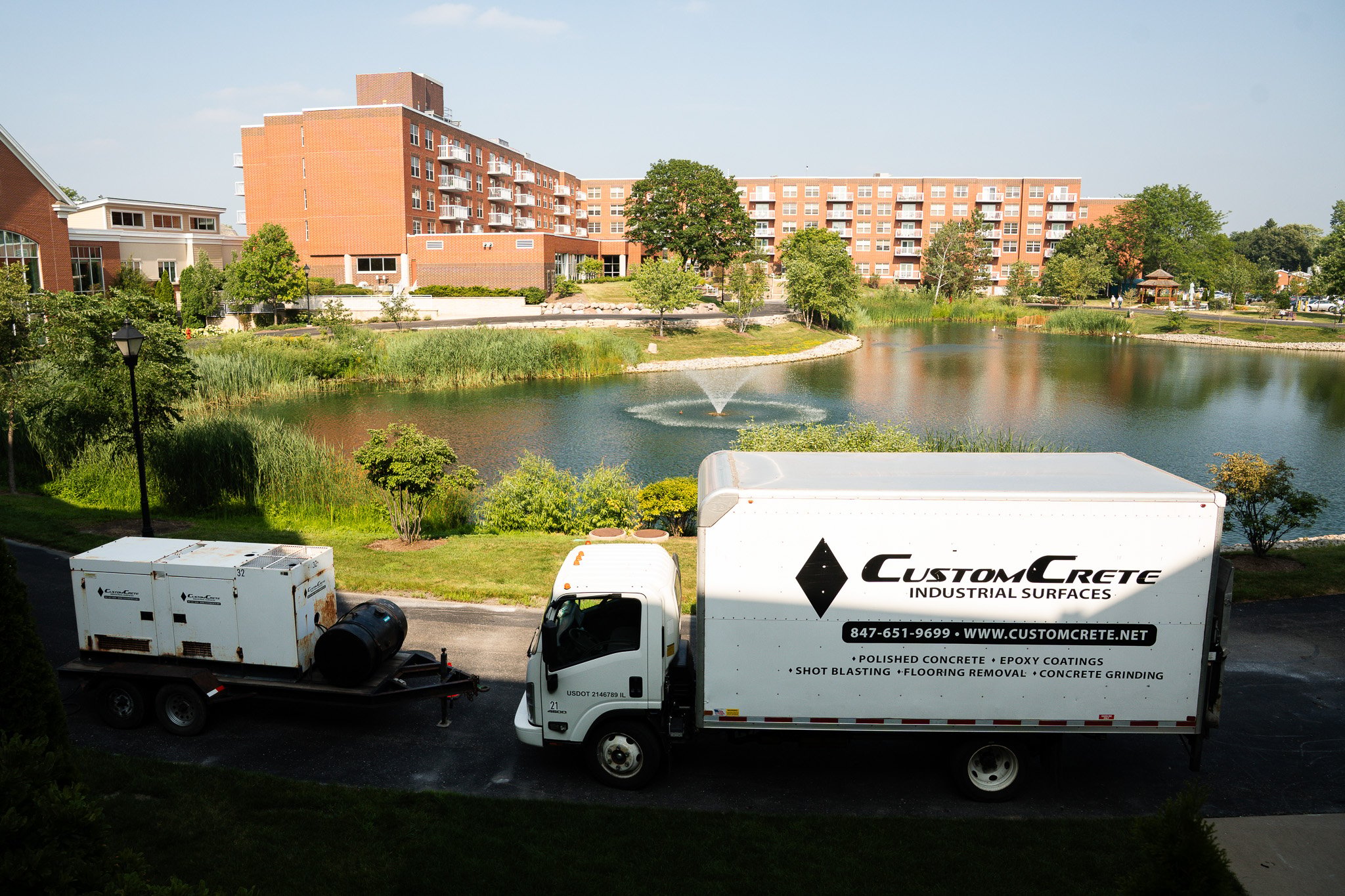 CustomCrete Truck