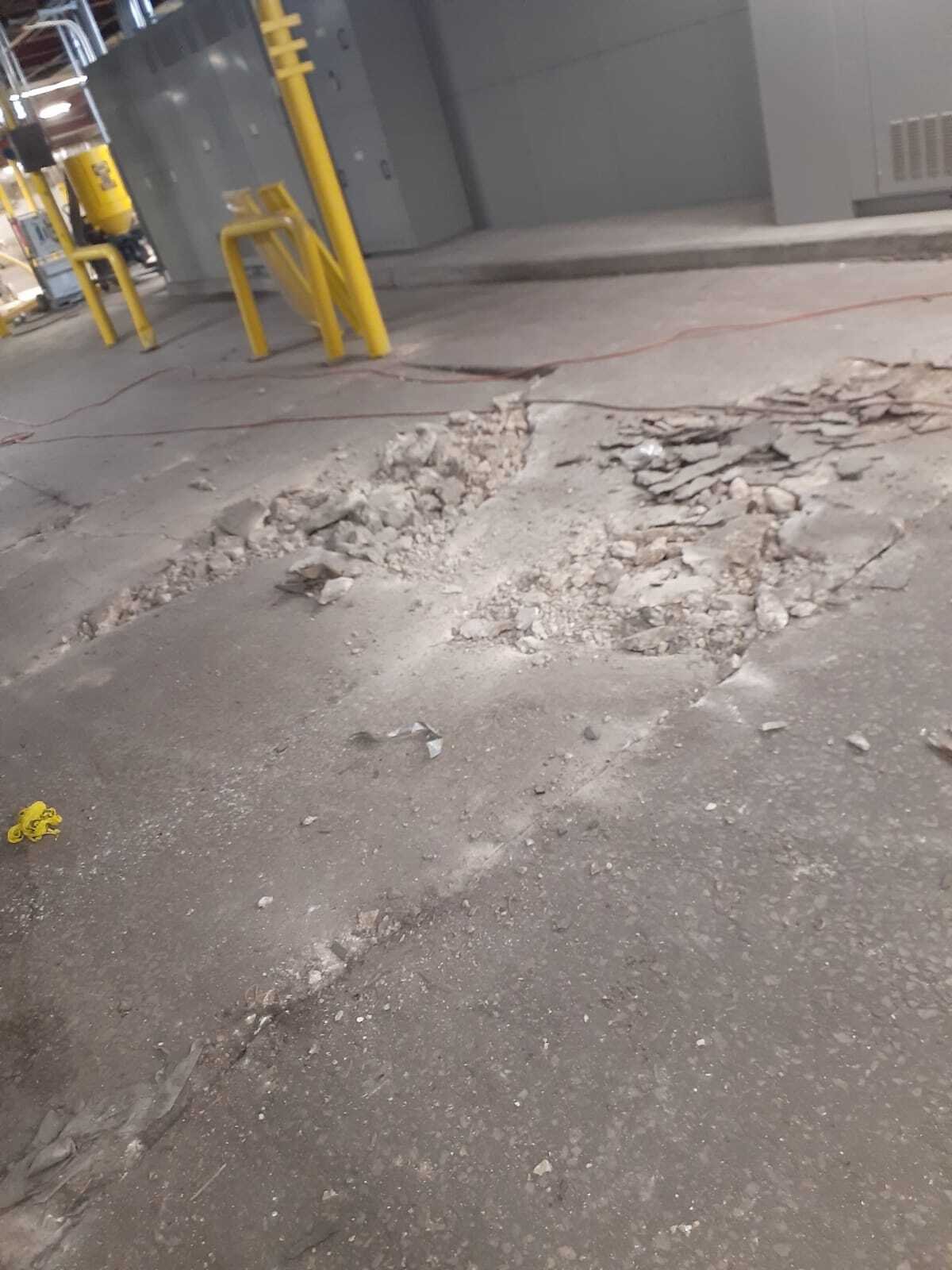Damaged Concrete