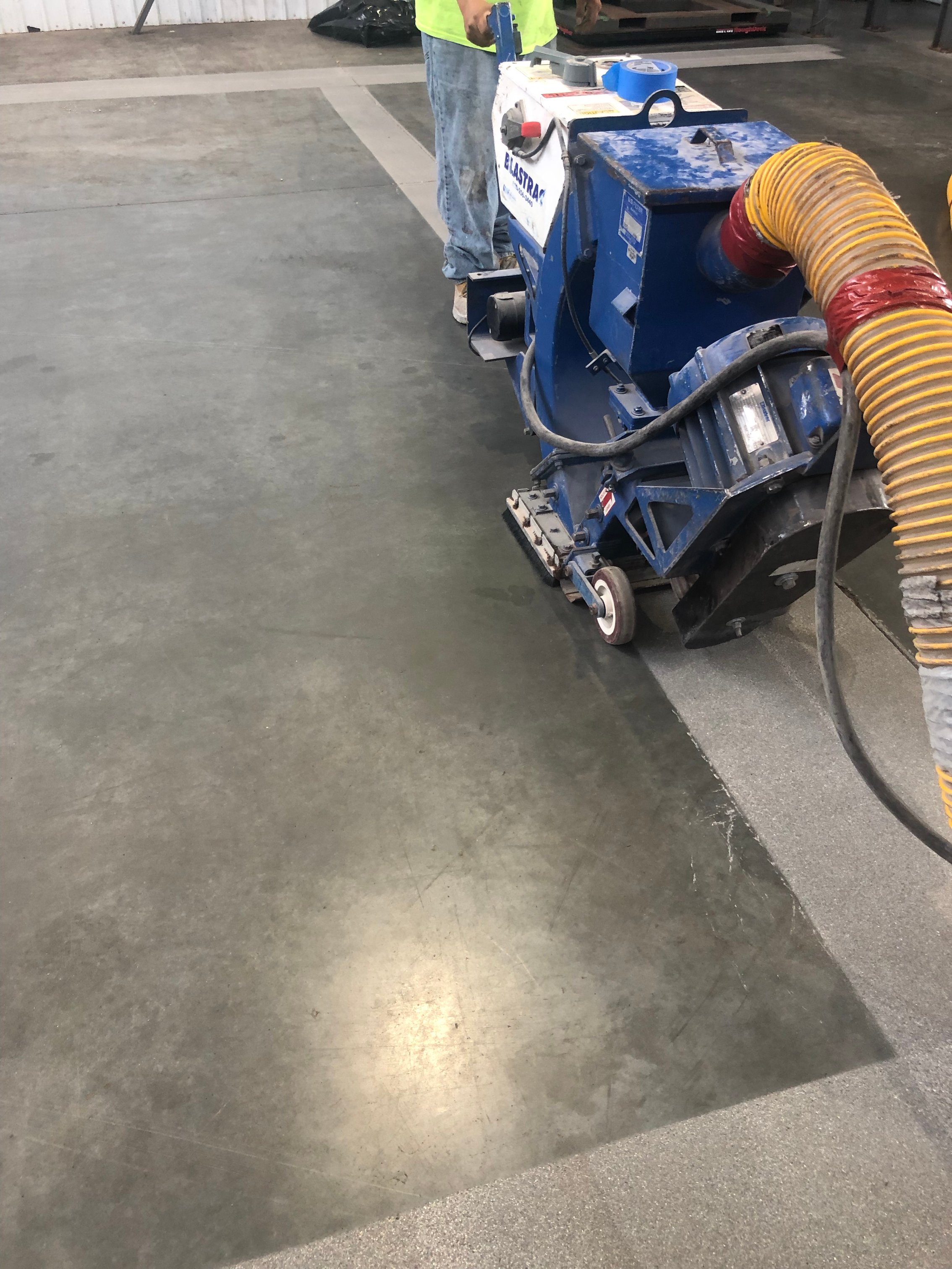 Shot Blasting Floors