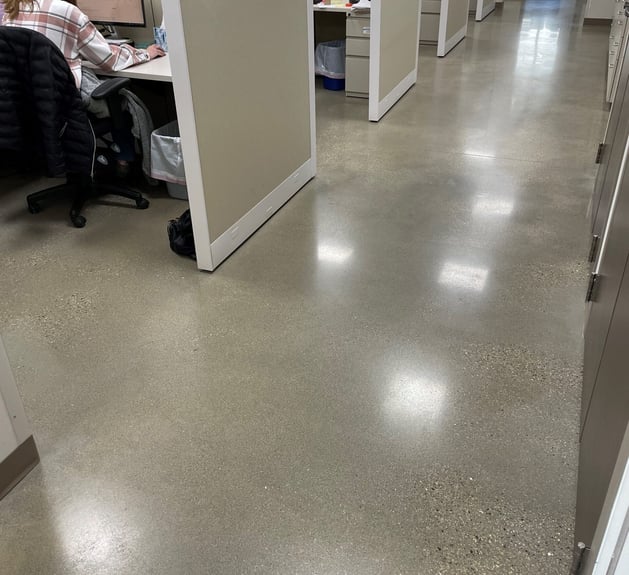 Polished concrete