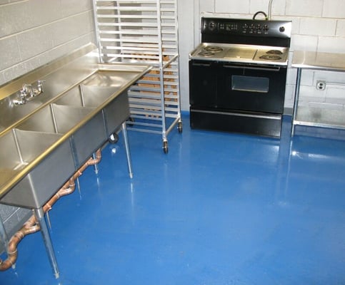 kitchen flooring epoxy