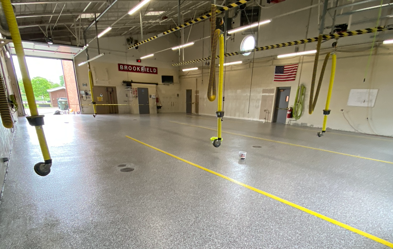 Fire house line striping