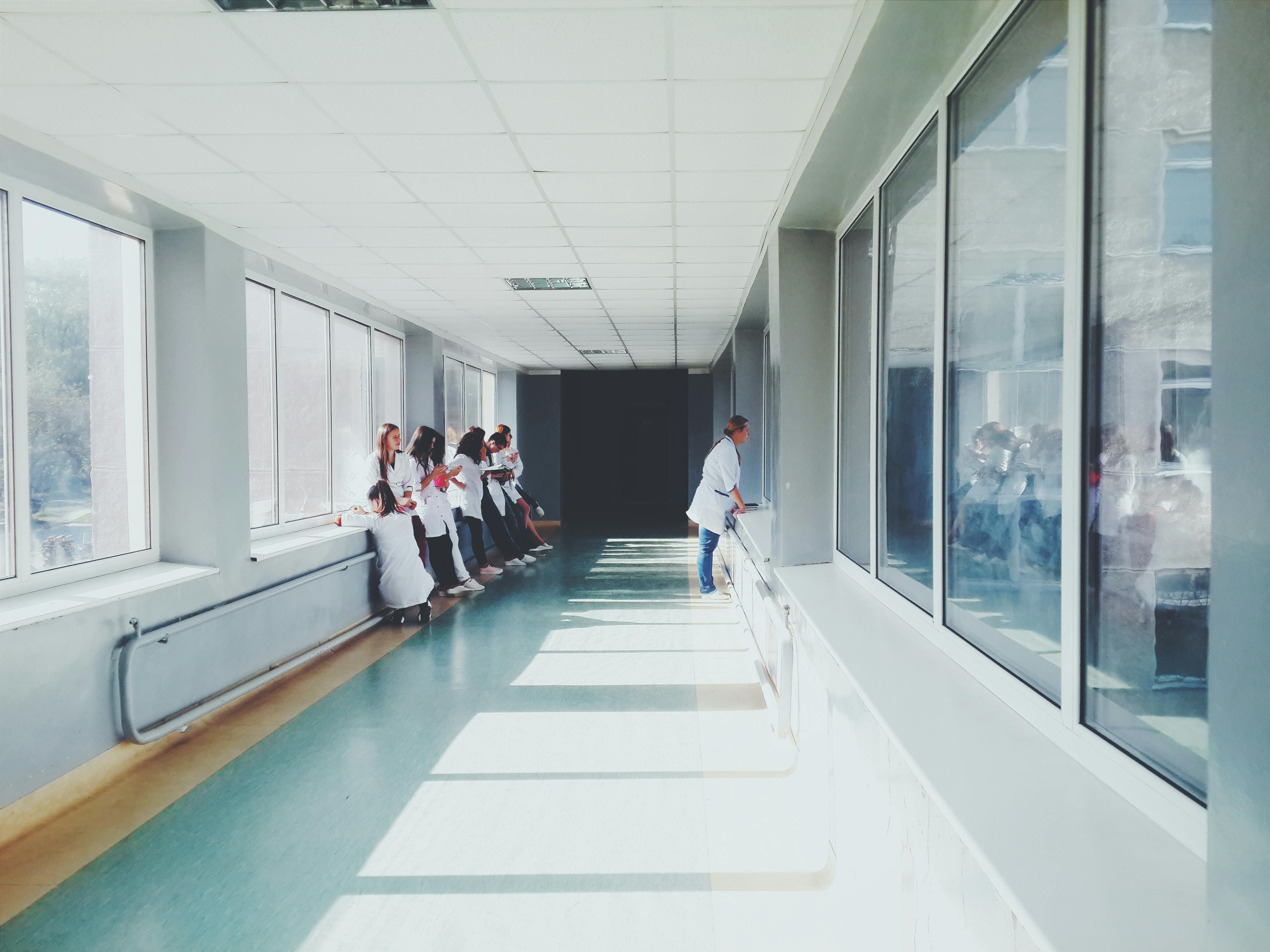Seamless healthcare flooring