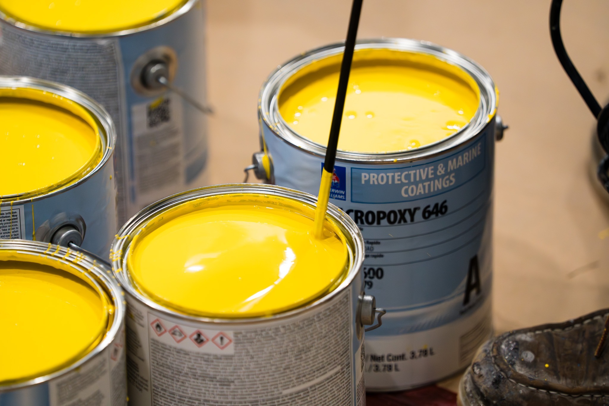 Line striping paint
