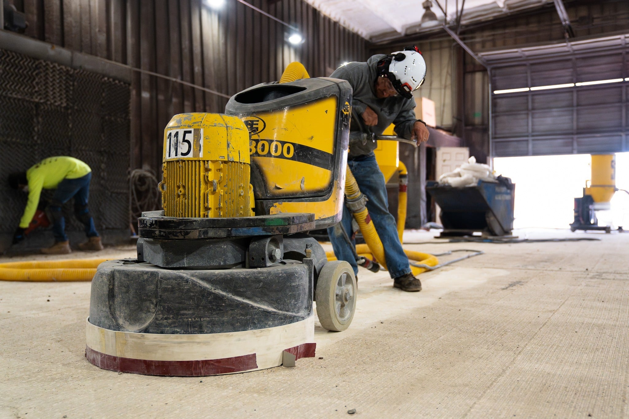 Floor grinding
