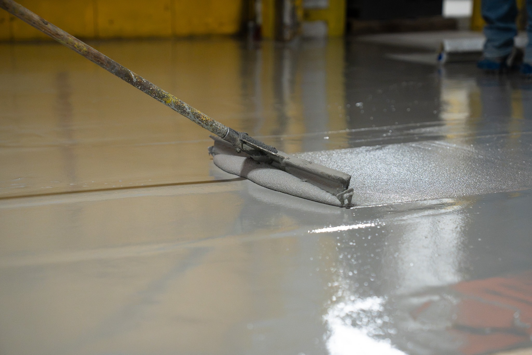 Urethane cement thickness