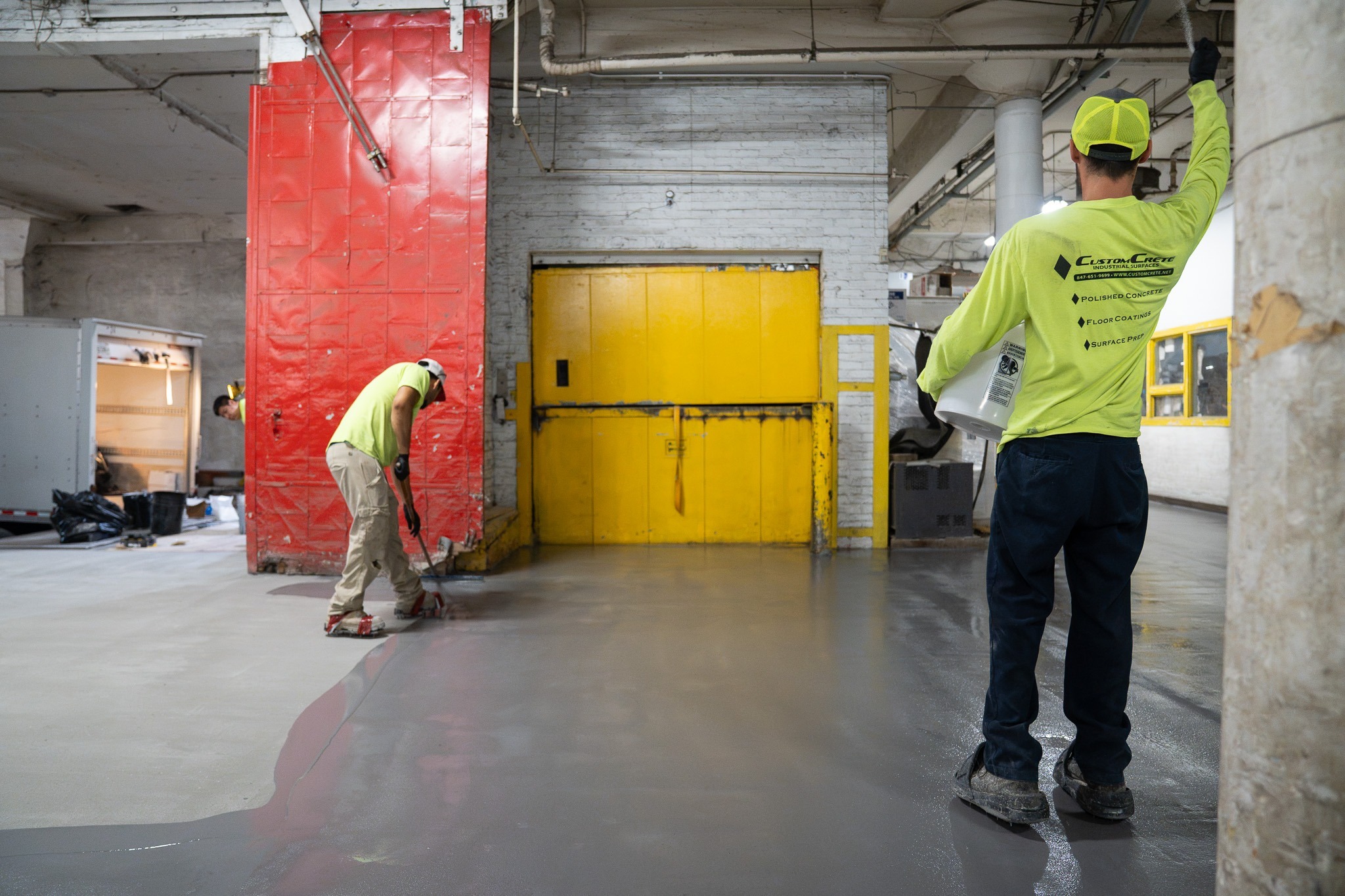 Urethane cement install