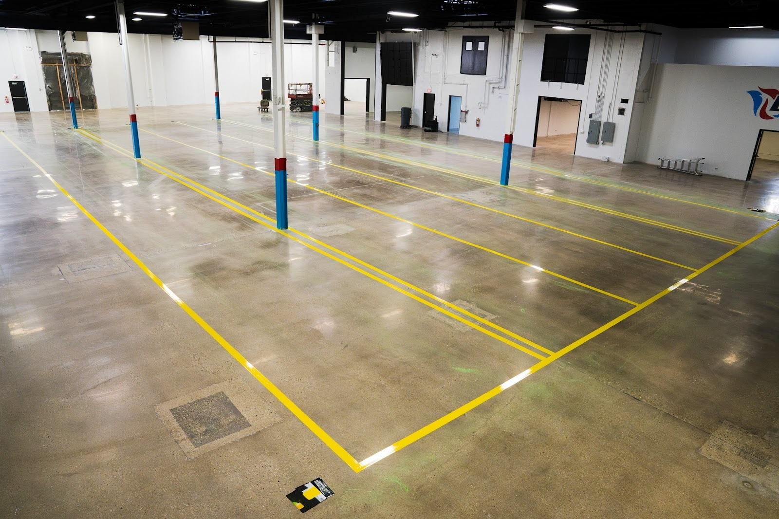 Line striping result