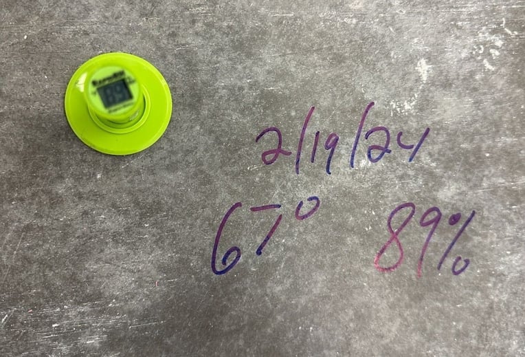 Relative Humidity (RH) Testing