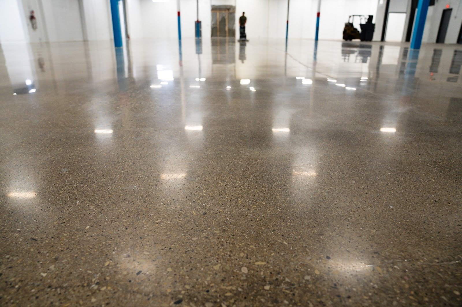 Polished concrete