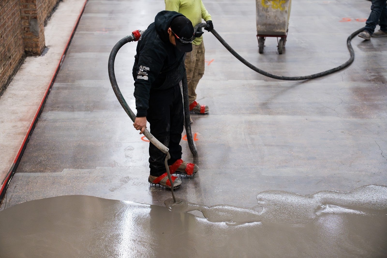 Self-leveling install